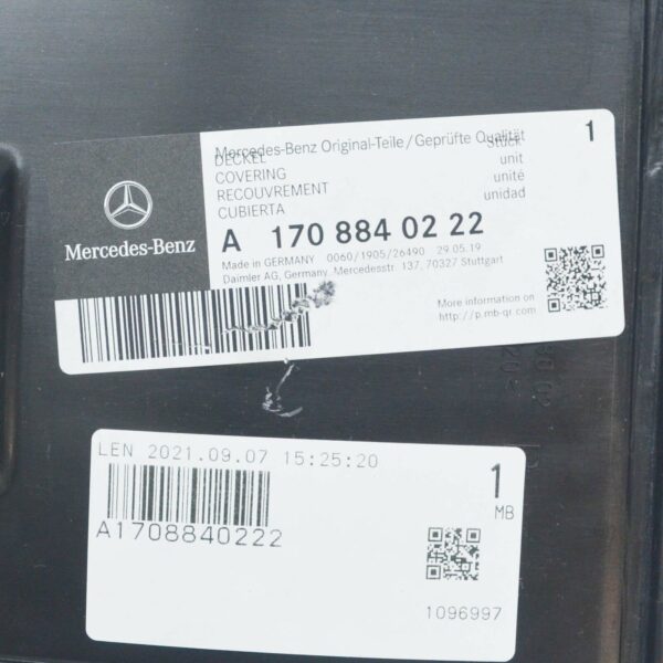 NEW MERCEDES-BENZ SLK R170 FRONT RIGHT WHEEL ARCH COVER A1708840222 ORIGINAL - Image 7