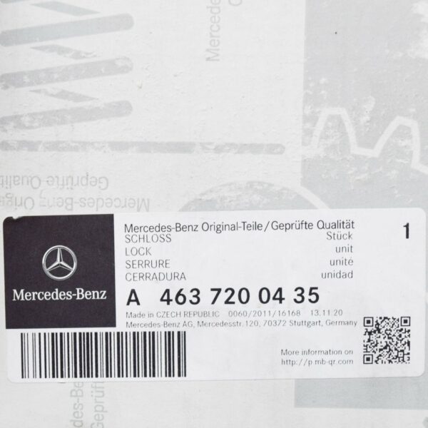 NEW MERCEDES-BENZ G-CLASS W463 FRONT RIGHT DOOR LOCK LHD A4637200435 ORIGINAL - Image 7
