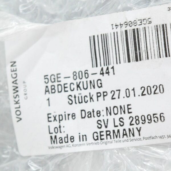 NEW VOLKSWAGEN GOLF MK7 5G ENGINE COVER 5GE806441 - Image 9