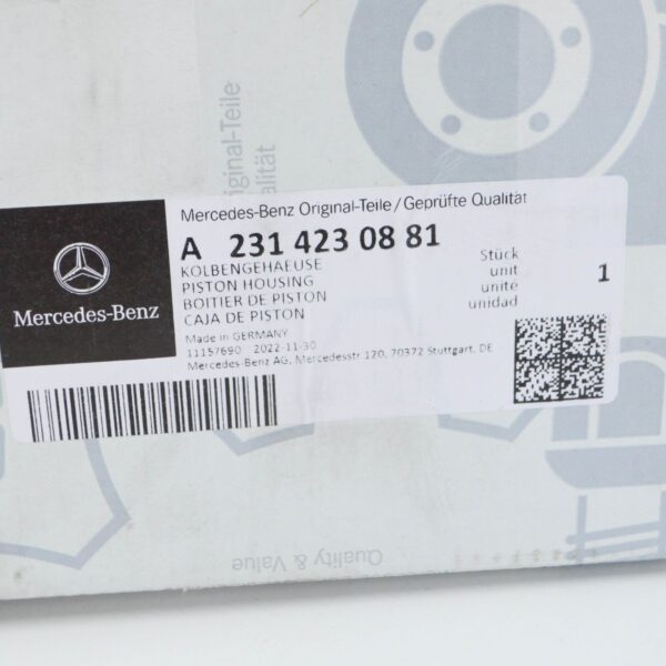 NEW MERCEDES-BENZ S W222 REAR RIGHT BRAKE CALIPER A2314230881 ORIGINAL - Image 7