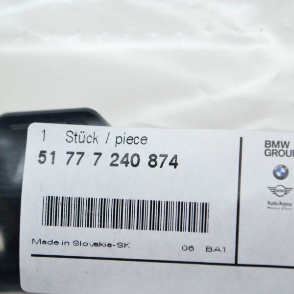 NEW BMW 3 F30 SUPPORTING LEDGE COVER DOOR SILL RIGHT 51777240874 ORIGINAL - Image 7