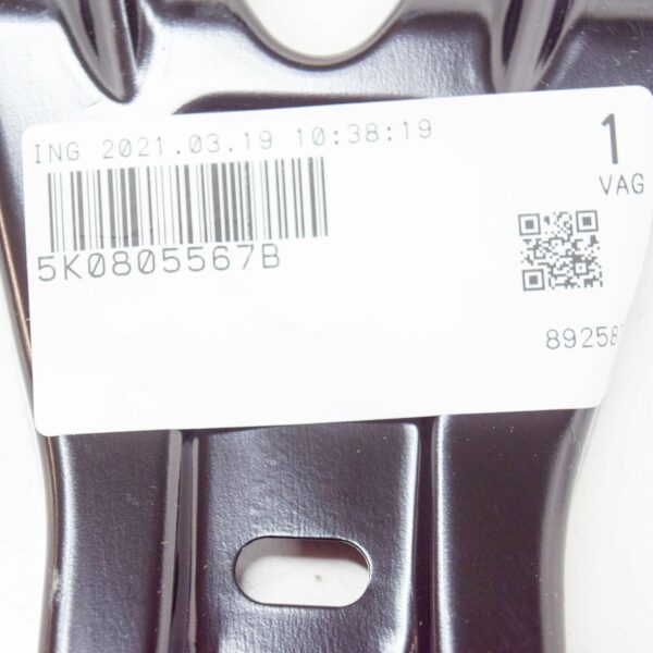 NEW VOLKSWAGEN GOLF MK6 BONNET LOCK SUPPORT BRACKET 5K0805567B - Image 9
