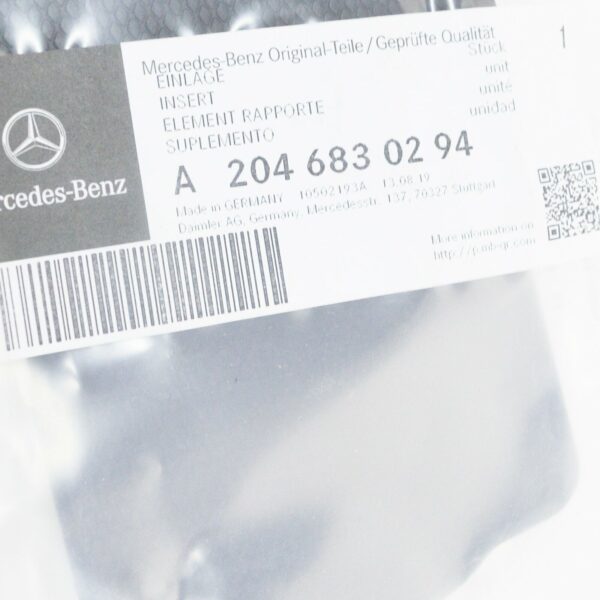 NEW MERCEDES-BENZ C W204 CENTER CONSOLE INSERT LHD A2046830294 ORIGINAL - Image 7