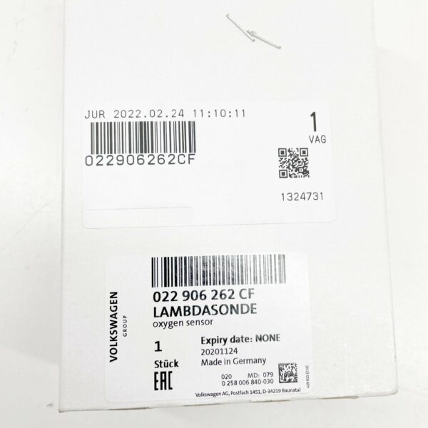 NEW AUDI Q7 4L LEFT SIDE LAMBDA PROBE BEHIND CATALYST 022906262CF ORIGINAL - Image 7