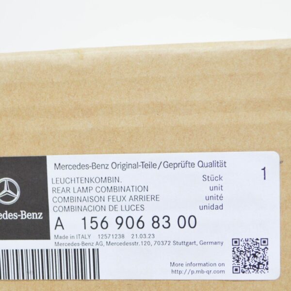 NEW MERCEDES-BENZ GLA X156 REAR LEFT LED TAILLIGHT A1569068300 ORIGINAL - Image 7