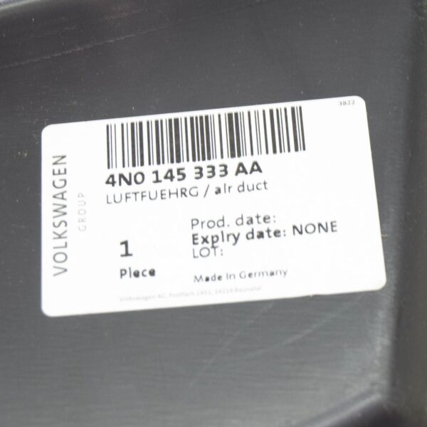 NEW AUDI A8 4N QUATTRO RADIATOR AIR DUCT 4N0145333AA ORIGINAL - Image 7