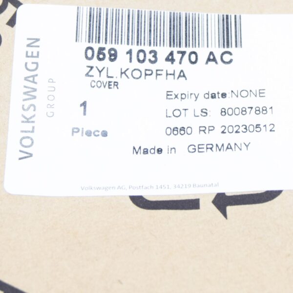 NEW AUDI Q7 4L ENGINE VALVE COVER 059103470AC ORIGINAL - Image 7