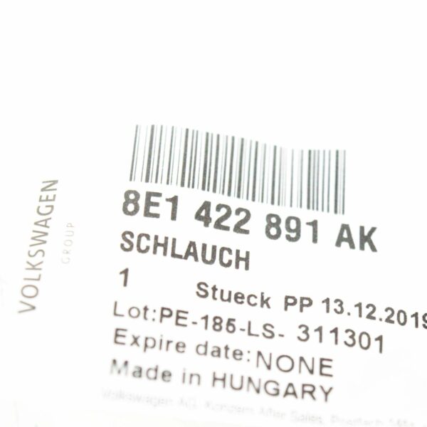 NEW AUDI A4 B6 POWER STEERING RETURN HOSE LHD 8E1422891AK - Image 9