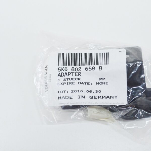 NEW VW GOLF VI 5K MK6 REAR RIGHT BUMPER SPOILER ADAPTER 5K6802658B ORIGINAL - Image 7