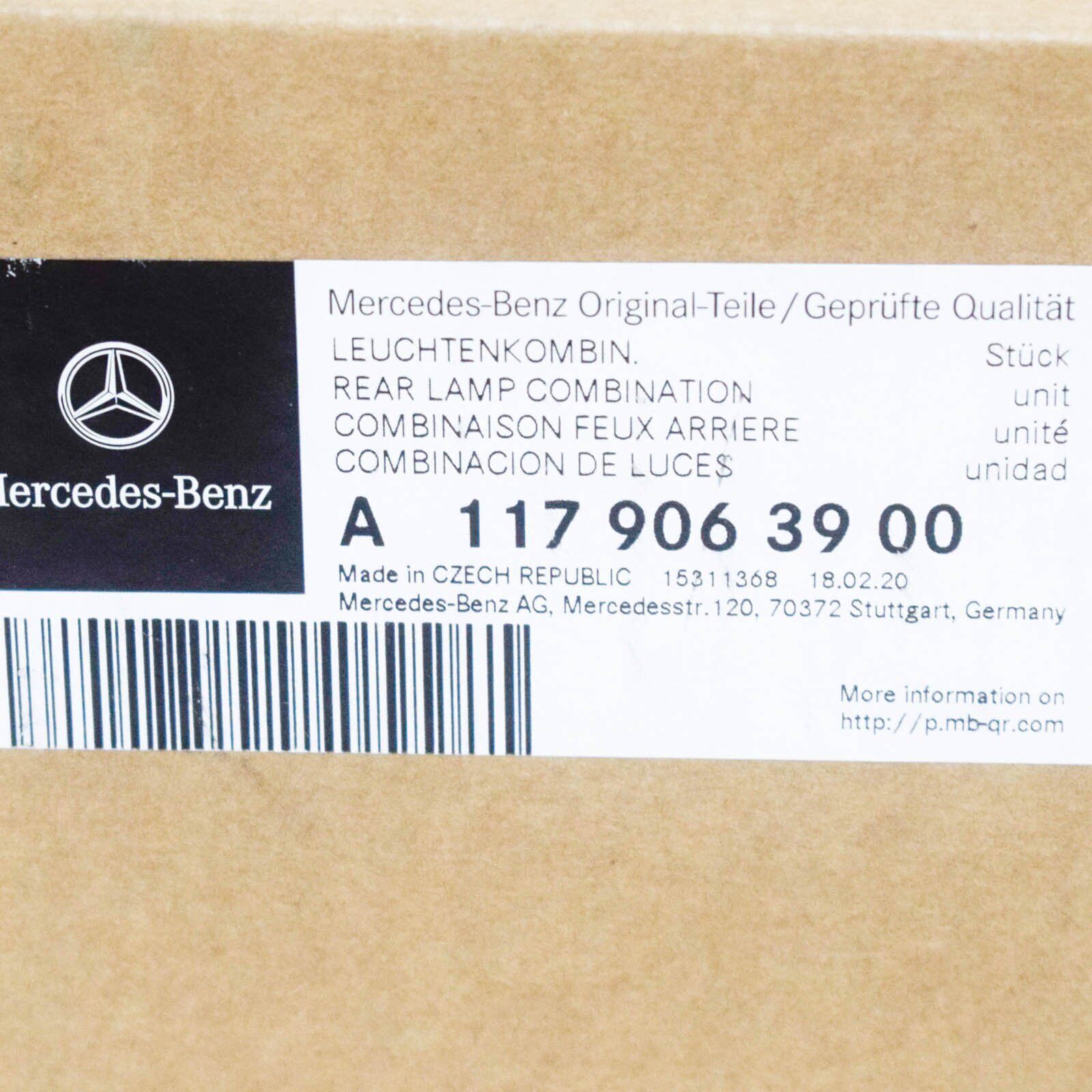 NEW MERCEDES-BENZ CLA C117 REAR LEFT TAILLIGHT RHD A1179063900 ORIGINAL 7 NEW MERCEDES-BENZ CLA C117 REAR LEFT TAILLIGHT RHD A1179063900 ORIGINAL - Image 7