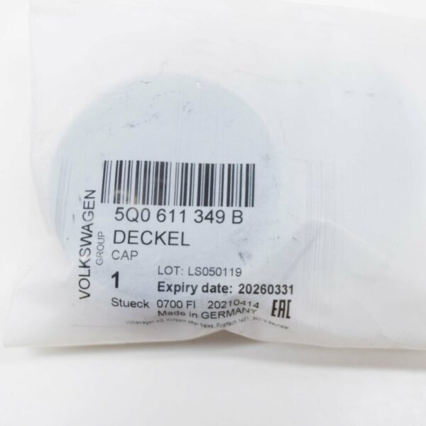 NEW AUDI A3 8V BRAKE FLUID RESERVOIR CAP LID 5Q0611349B ORIGINAL - Image 7