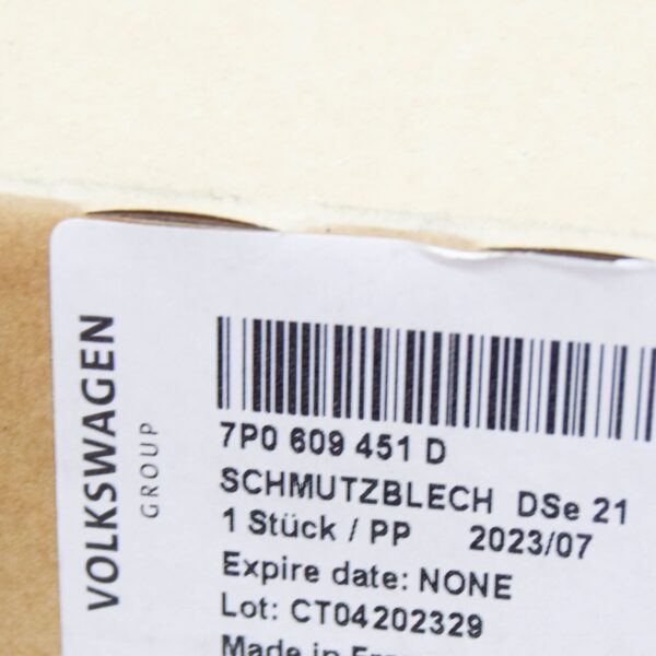 NEW VW TOUAREG 7P MK2 REAR LEFT EL. PARKING BRAKE BACK PLATE 7P0609451D ORIGINAL - Image 7