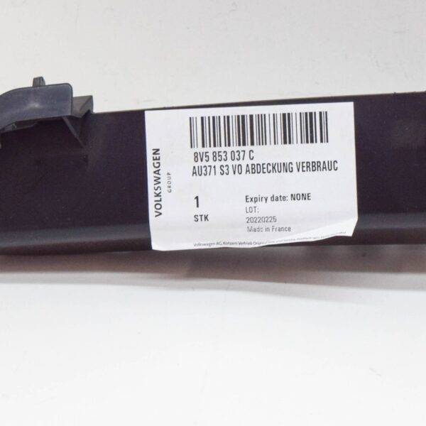 NEW AUDI A3 SPORTBACK 8V FRONT RADIATOR GRILLE COVER 8V5853037C ORIGINAL - Image 7