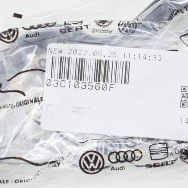 NEW VW GOLF VI 5K MK6 ENGINE VENT HOSE 03C103560F ORIGINAL - Image 7