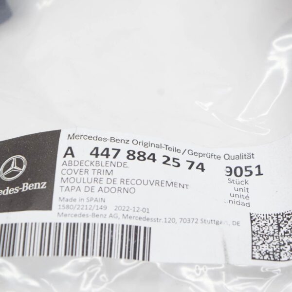 NEW MERCEDES BENZ VITO W447 COWL END RIGHT COVER A44788426749051 ORIGINAL - Image 7