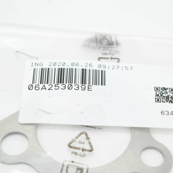 NEW AUDI A4 B7 EXHAUST MANIFOLD TO TURBOCHARGER SEAL 06A253039E ORIGINAL - Image 7