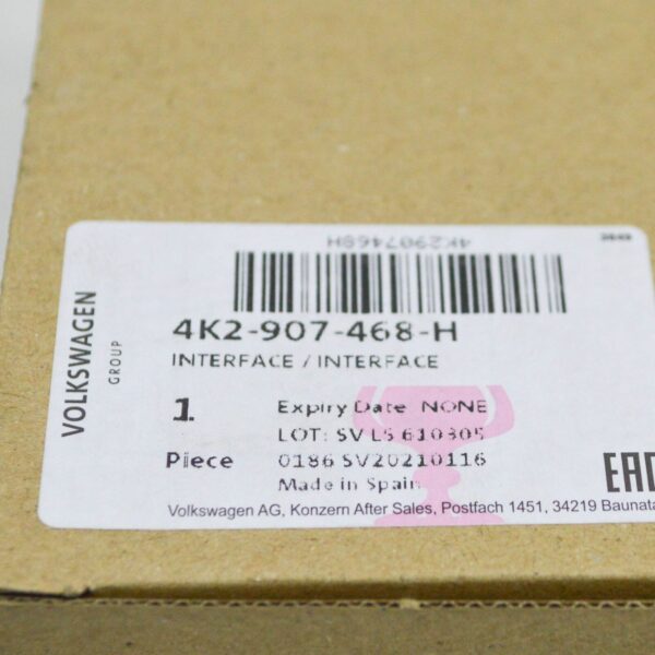 NEW AUDI E-TRON SPORTBACK GEA GATEWAY CONTROL UNIT 4K2907468H ORIGINAL - Image 7