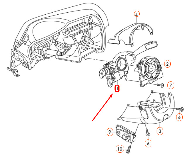 NEW AUDI A4 B8 STEERING COLUMN MULTIFUNCTION SWITCH 8K0953502BD4PK ORIGINAL 7 NEW AUDI A4 B8 STEERING COLUMN MULTIFUNCTION SWITCH 8K0953502BD4PK ORIGINAL - Image 7