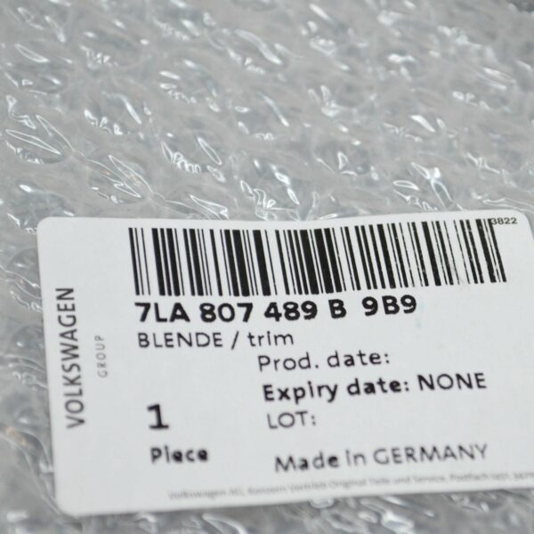 NEW VW TRANSPORTER T6 FRONT BUMPER LEFT FOG LIGHT TRIM 7LA807489B9B9 - Image 9