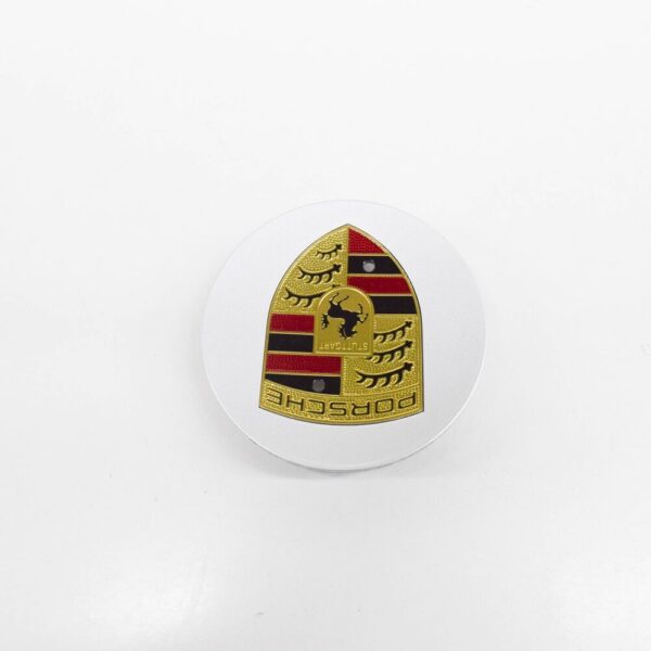 Porsche Large Colour Crest Centre Cap 00004460601 GENUINE NEW