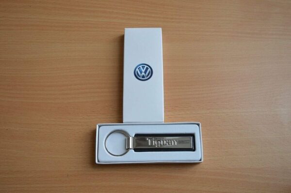 VW Tiguan Original Metal Keychain 000087010S - Image 4