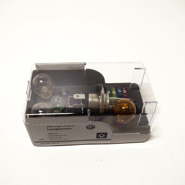 NEW VOLKSWAGEN POLO 6R HEADLIGHTS BULB SET H4 000998204Q GENUINE - Image 3