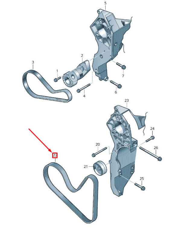 NEW ORIGINAL OEM 022145933AP