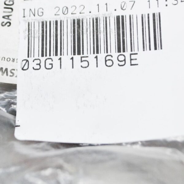 Audi A3 Sportback 8P engine oil pump intake pipe 03G115169E NEW ORIGINAL