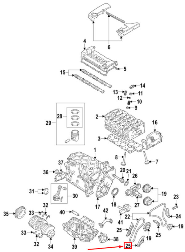 NEW OEM ORIGINAL 03H109513B