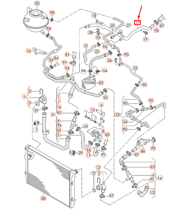 NEW OEM ORIGINAL 03L121065H