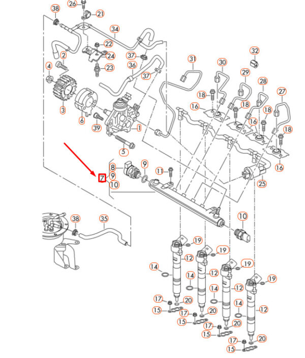NEW GENUINE OEM 03L130089