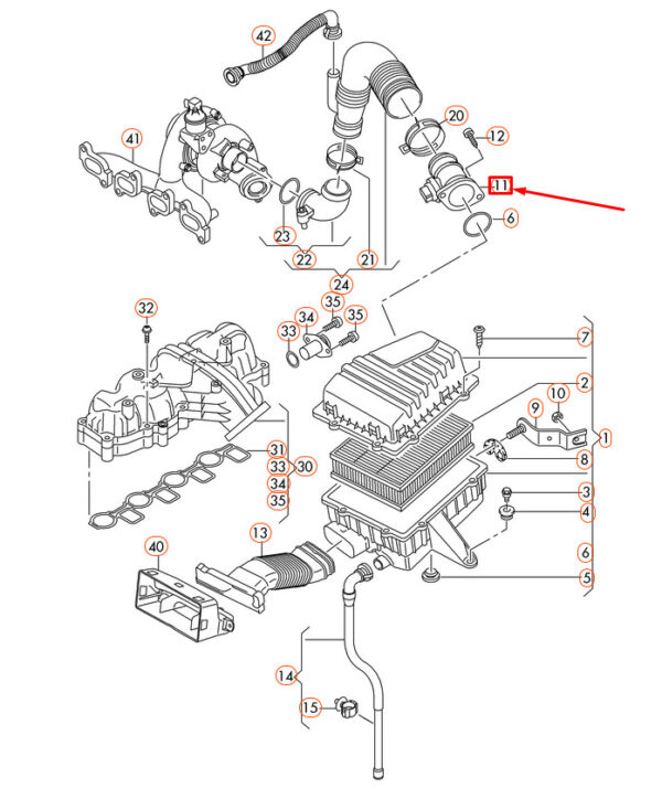 Luftmassensensor