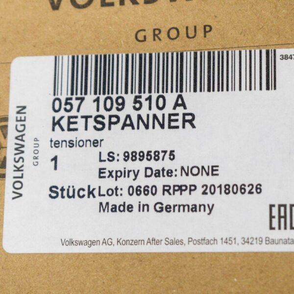 Audi A4 B8 Left Chain Tensioner 057109510A NEW REAL