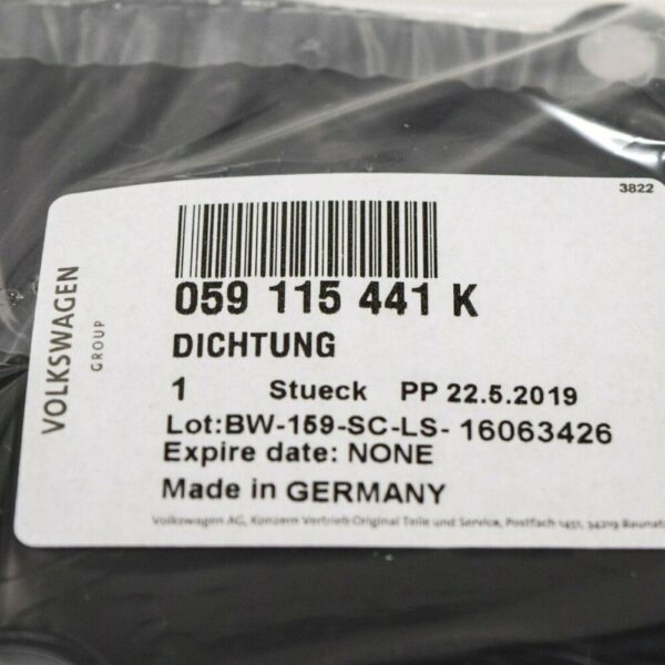 VW Audi engine oil filter gasket original 059115441K - Image 3