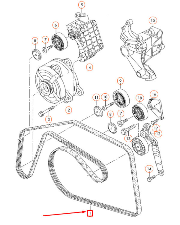 NEW ORIGINAL OEM 059903137R