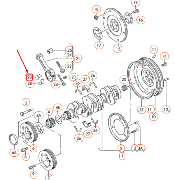 NEW ORIGINAL OEM 06D105701AGLB