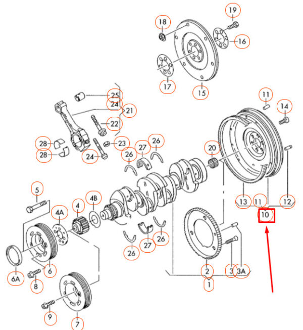 NEW ORIGINAL OEM 06J105266AE