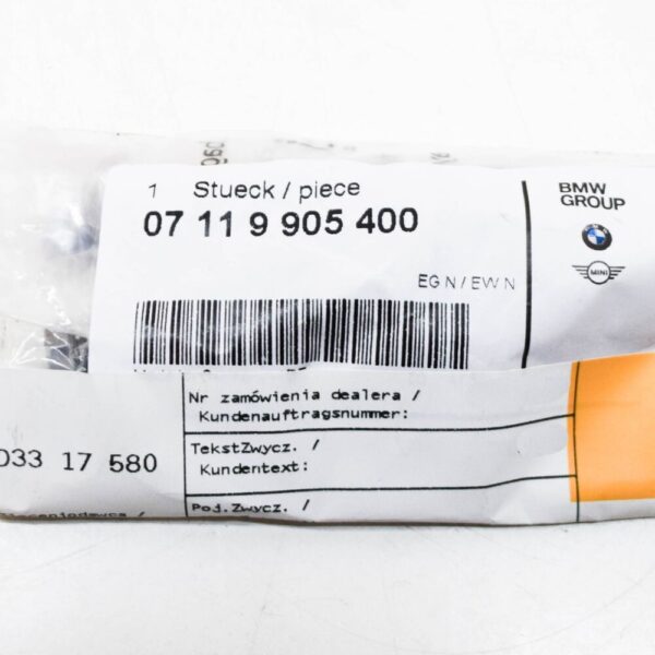 BMW 1 E87 cooling cylinder hex screw with washer 07119905400 new