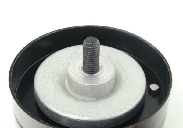 NEW AUDI A8 D3 ACCESSORY BELT IDLER PULLEY WITH BOLT 077109244F ORIGINAL - Image 3