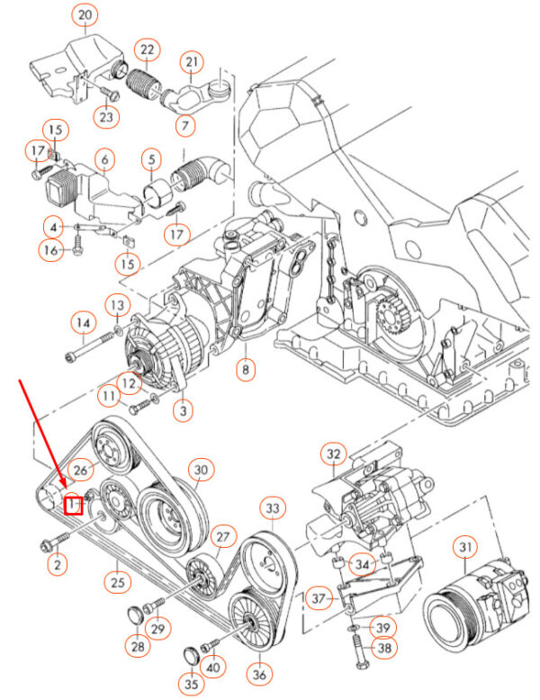 NEW ORIGINAL OEM 077903133F