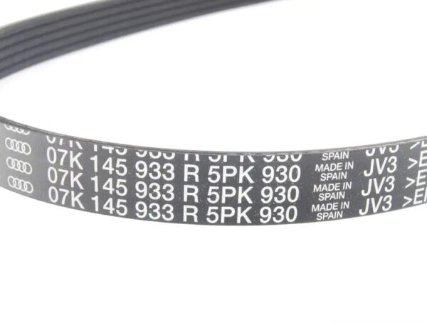 Audi TT RS 8J accessory drive poly V-belt 07K145933R NEW REAL - Image 3