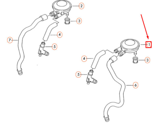 NEW ORIGINAL OEM 07Z129102B