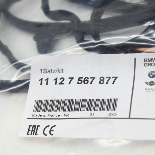 MINI COOPER R56 Cylinder Head Valve Lid Gasket Set 11127567877 NEW REAL