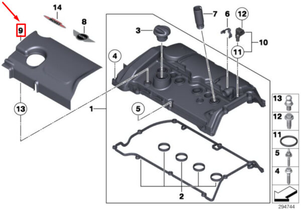 NEW GENUINE OEM 7614367 11127614367