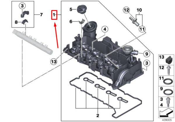 NEW GENUINE OEM 11128589943