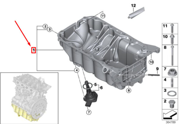 NEW GENUINE OEM 11138590017 8590017