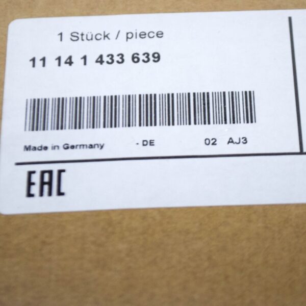 BMW 3 SERIES E46 LOWER CONTROL HOUSING SEAL RIGHT 11141433639 NEW ORIGINAL