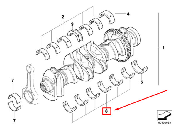 NEW ORIGINAL OEM 11217627033