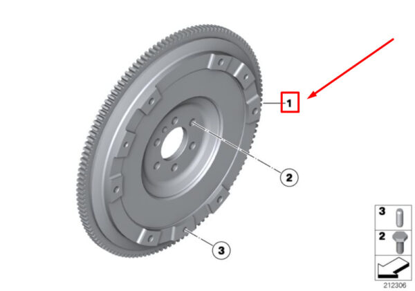 NEW ORIGINALE OEM 7561765 11227561765