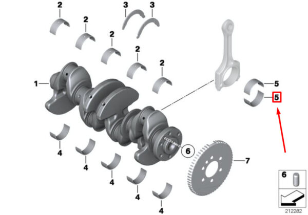 NEW GENUINE OEM 11247586035 7586035